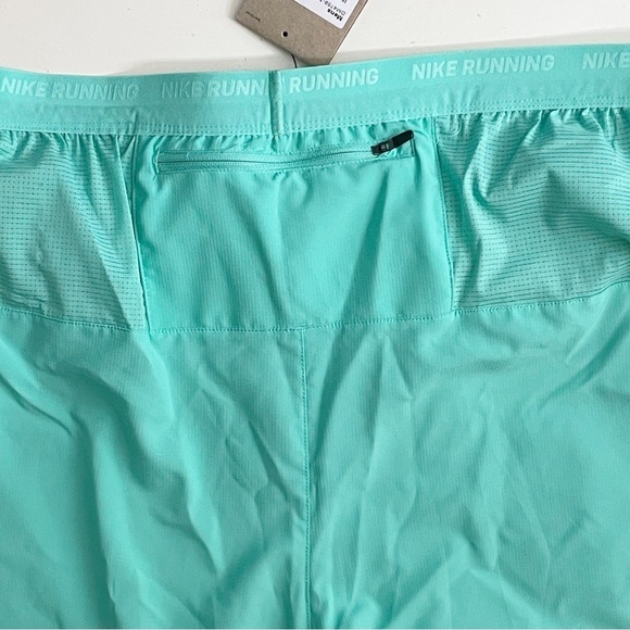 Nike Stride Men's Dri-FIT 7" 2-in-1 Running Shorts Green 4XL Tall New Lined - Picture 7 of 10